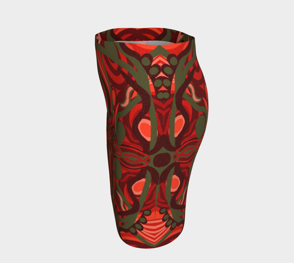 Pretty Little Pencil Skirt | Stretchy | Body-hugging | Mid-Thigh | High-rise Waist