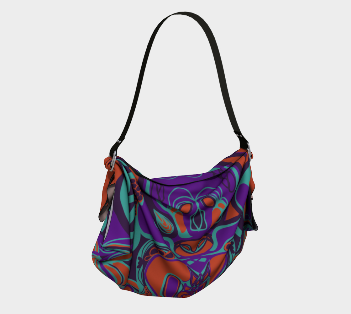 Boho Origami Tote | Picnic Blanket | Shawl/Scarf | Gift Wrap Origami Tote