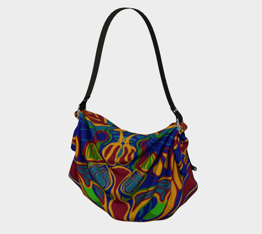 Boho Origami Tote | Picnic Blanket | Shawl/Scarf | Gift Wrap Origami Tote