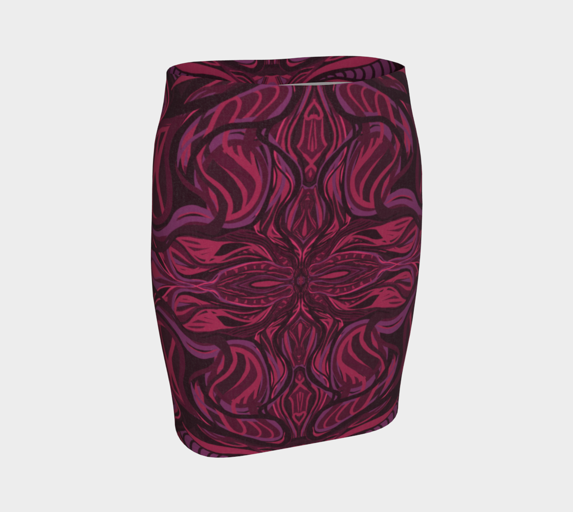 Pretty Little Pencil Skirt | Stretchy | Body-hugging | Mid-Thigh | High-rise Waist