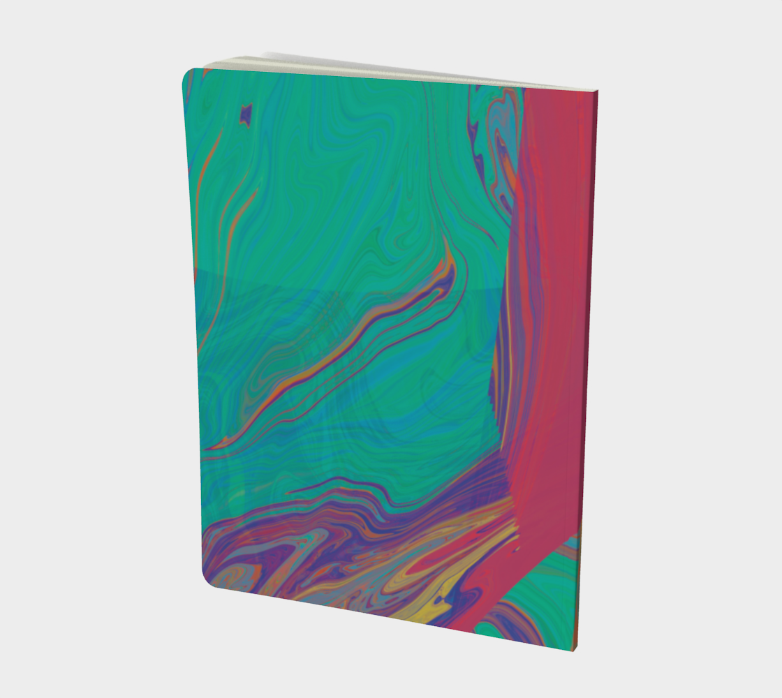 Quicky Notebook | Hand-bound | 70 lb acid free paper | Scuff Resistant Velvet Ultra Matte Cover