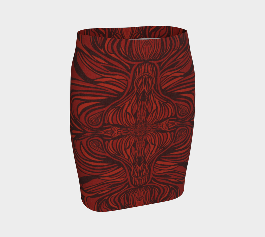 Pretty Little Pencil Skirt | Stretchy | Body-hugging | Mid-Thigh | High-rise Waist