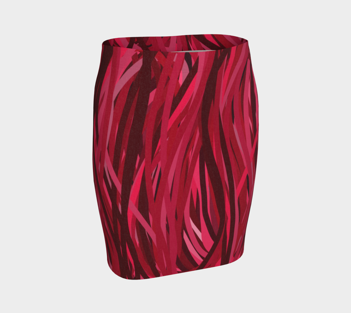 Pretty Little Pencil Skirt | Stretchy | Body-hugging | Mid-Thigh | High-rise Waist