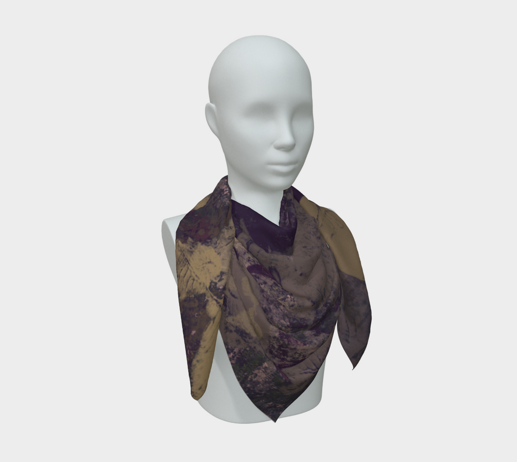 Siobhan Custom printed Silk Habotai Scarf