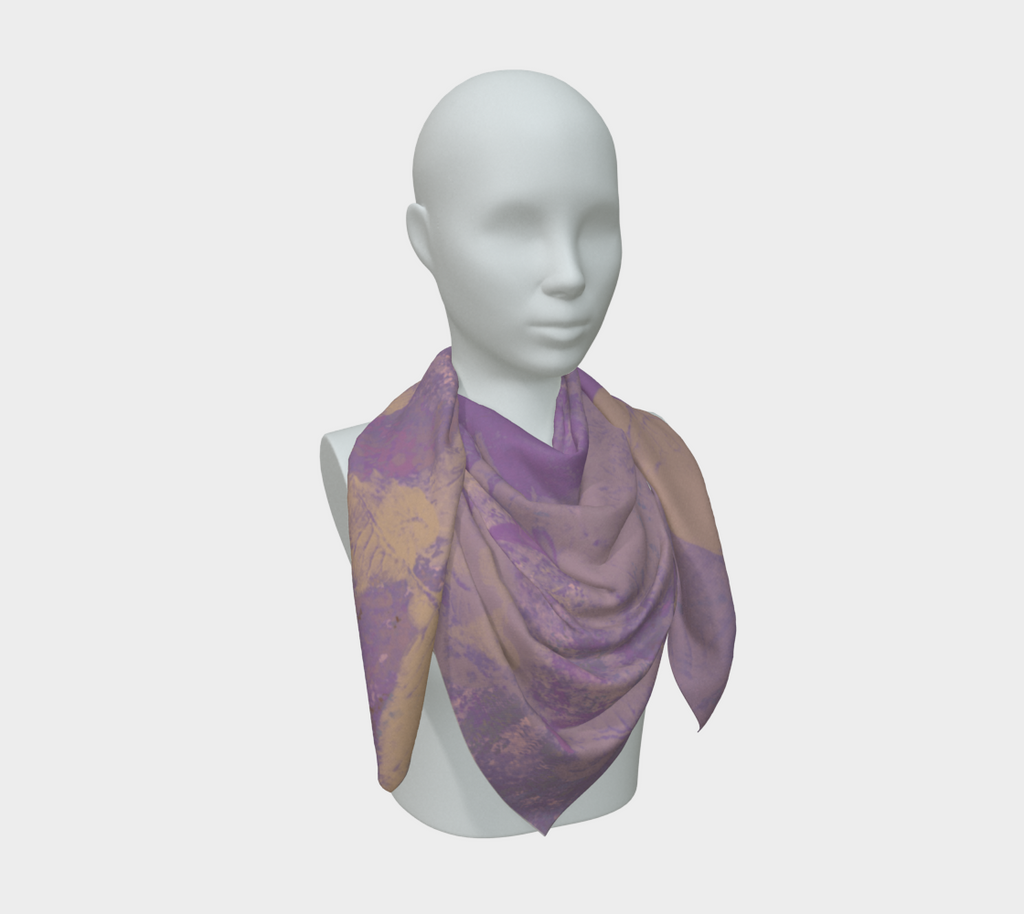 Siobhan Custom printed Silk Habotai Scarf