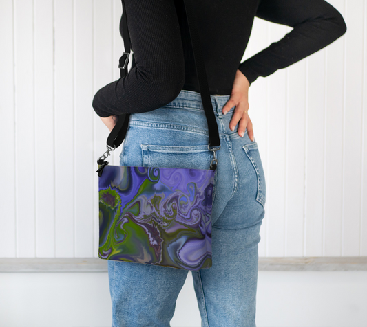 Marieme Vegan Leather Crossbody Purse Vegan Leather Crossbody Purse