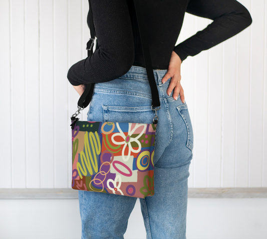 Alma Vegan Leather Crossbody Purse Vegan Leather Crossbody Purse