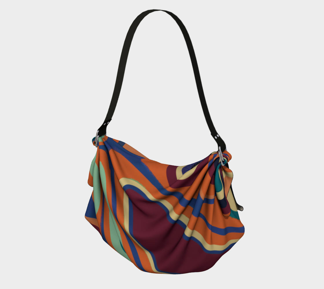 Boho Origami Tote | Picnic Blanket | Shawl/Scarf | Gift Wrap Origami Tote